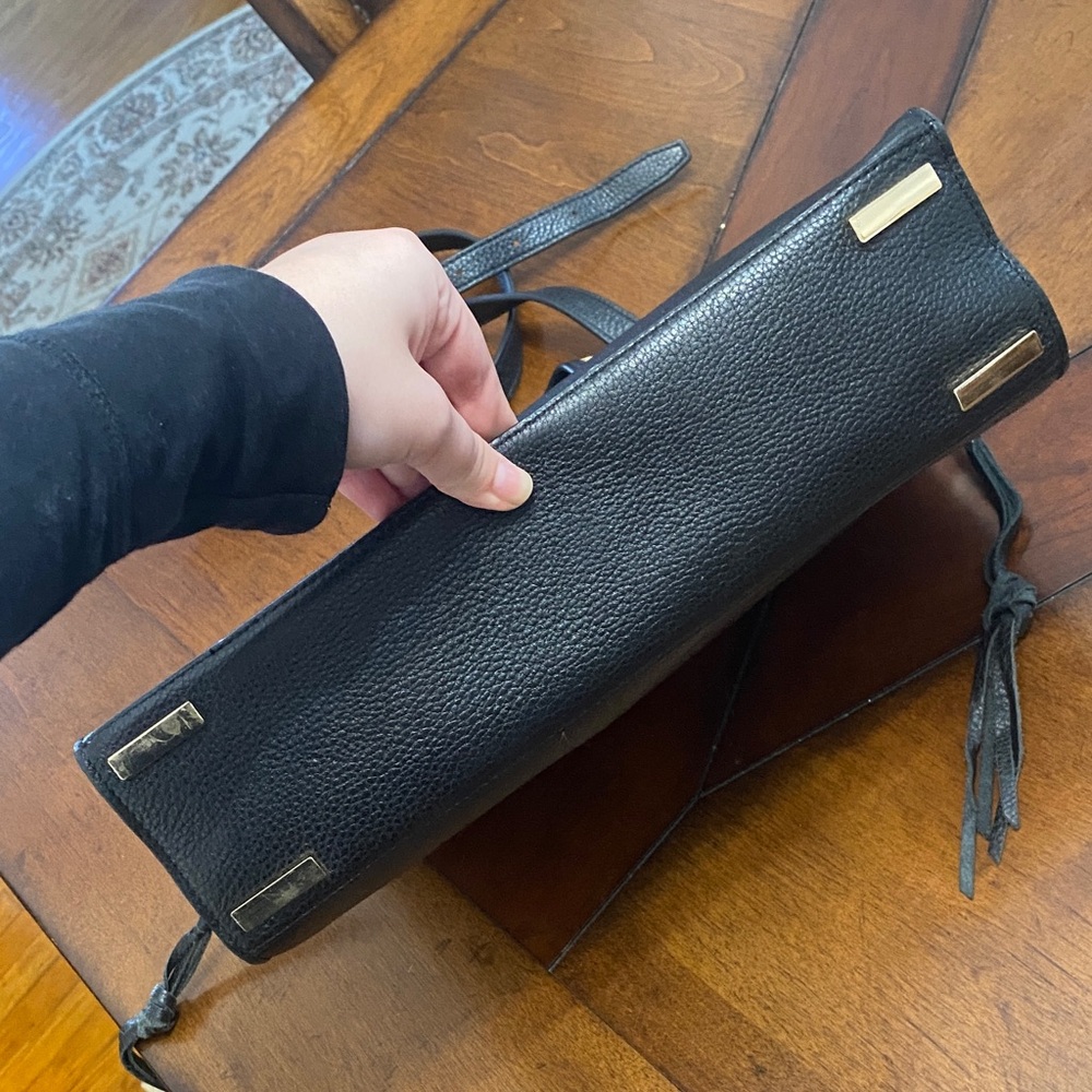 RebeccaMinkoff Black Leather Handbag - Picture 7 of 8